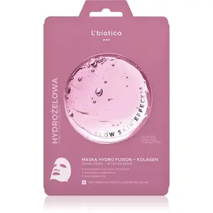 L’biotica PGA Hydro Fusion + Collagen intenzívna hydrogélová maska s vyhladzujúcim efektom 1 ks