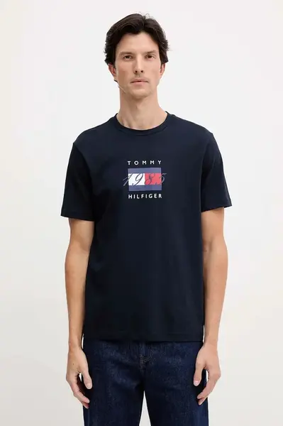 Bavlněné tričko Tommy Hilfiger