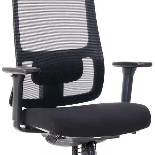 SEGO Kancelářská židle STRETCH NEW černá – pro dlouhé sezení 8–12 h