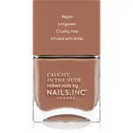Nails Inc. Caught in the nude lak na nehty odstín Tulum beach 14 ml