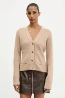 Vlnený kardigán HUGO Selosina