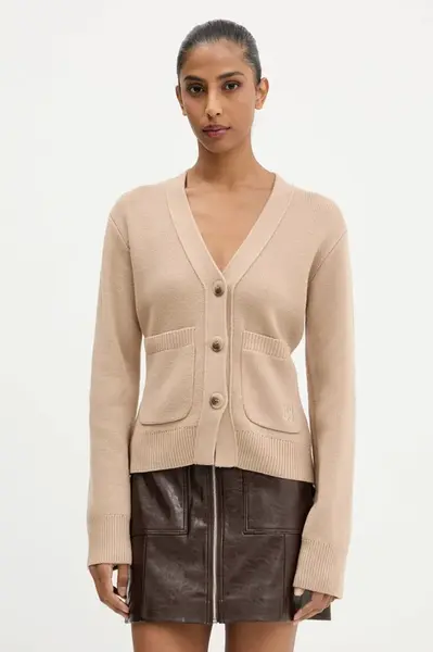 Vlnený kardigán HUGO Selosina