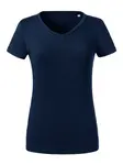 Russell Women's Pure Organic V-Neck T-Shirt
