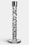 Dekoračný svietnik Orrefors Carat 29,7 cm