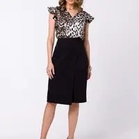 Štýlová dámska sukňa S343