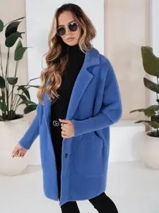 Dámský kabát RITA II modrý Dstreet