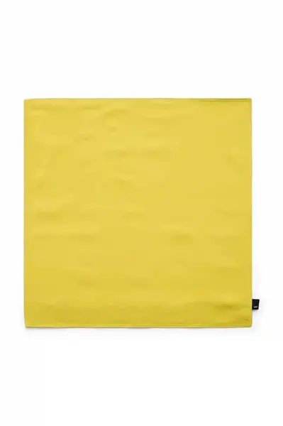 Povlak na polštář s přídavkem lnu HAY Linen 60 x 60 cm žlutá barva