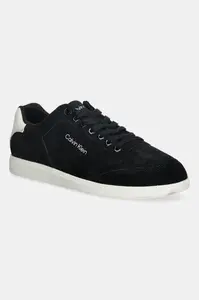 Semišové tenisky Calvin Klein LOW CUPSOLE LACEUP SU