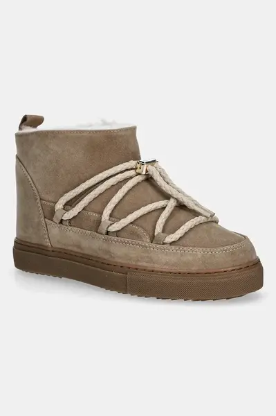 Inuikii Detské semišové snehule Inuikii CLASSIC LOW