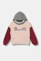 Detská bavlnená mikina United Colors of Benetton