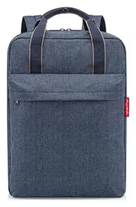 Batoh na notebook Reisenthel Allday Backpack M Herringbone Dark Blue