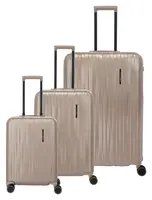 Sada cestovných kufrov Travelite BARBARA Novelty S,M,L Satin Nude