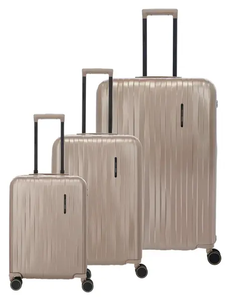 Sada cestovných kufrov Travelite BARBARA Novelty S,M,L Satin Nude