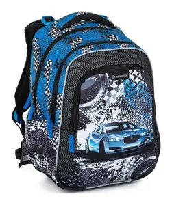 Školský batoh Bagmaster Lumi 23 D Blue/Black