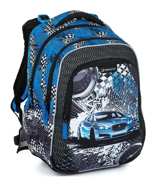 Školský batoh Bagmaster Lumi 23 D Blue/Black