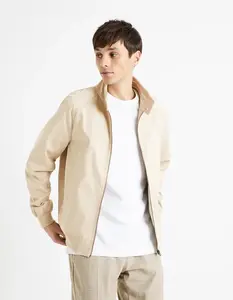 Béžová pánska bunda Celio Ducotone
