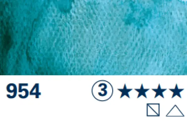 SG akvarelová barva Horadam 1/2 – 954 deep sea green