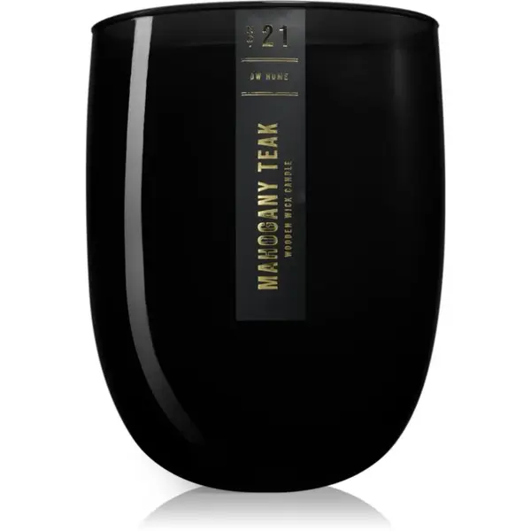 DW Home Wooden Wick Candles Mahogany Teak vonná svíčka 488 g