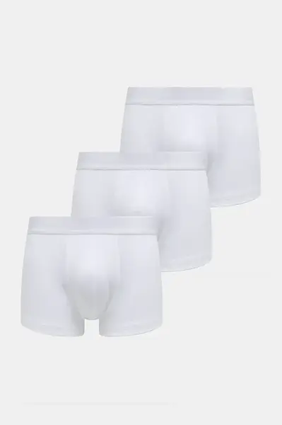 BOSS  boxerky pánske bavlnené s elastanom Trunk 3P  ONE 3-pak