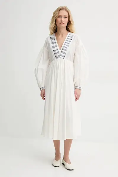 A.P.C. Bavlněné šaty A.P.C. robe anni