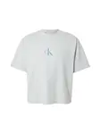 Calvin Klein Jeans Tričko '90S'  modrá / sivá / biela