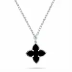 Brilio Silver Stříbrný květinový náhrdelník pro ženy NCL193WBC