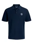 Jack & Jones Junior Tričko 'Alliance'  tmavomodrá / biela