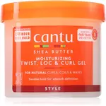 CANTU Shea Butter Moisturizing Twist, Loc & Curl Gel stylingový krém pro definici a tvar 370 g