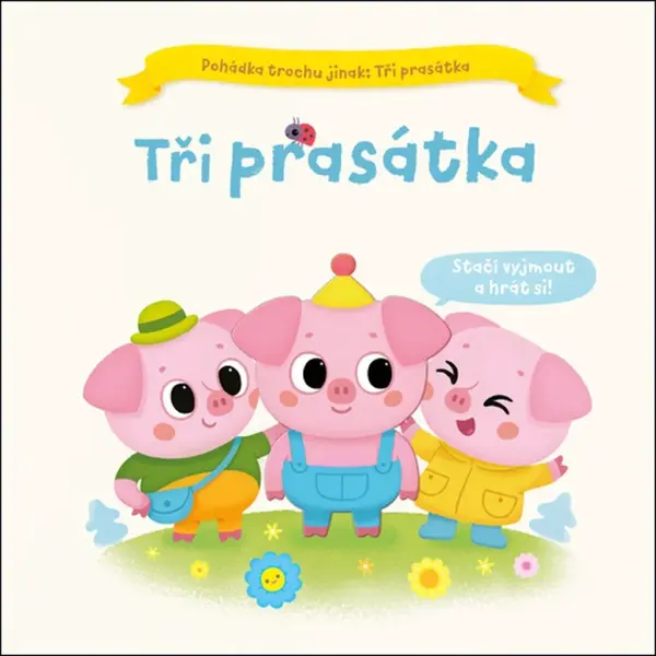 3D kniha Tři prasátka Neobyčejný příběh
