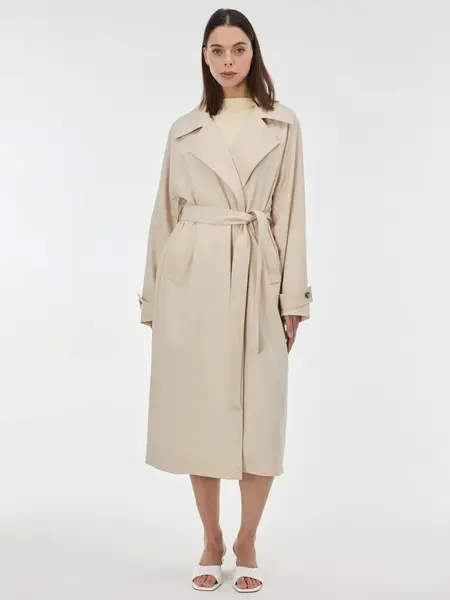 Béžový dámský trenčkot ORSAY