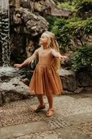 Dívčí šaty Donsje Timie Dress růžová barva, mini, 4098200