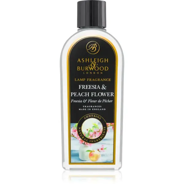 Ashleigh & Burwood London Lamp Fragrance Freesia & Peach Flower náplň do katalytickej lampy 500 ml