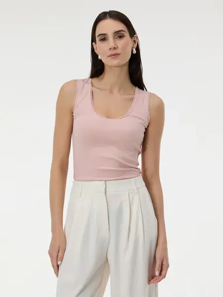 Béžové dámske tielko ORSAY