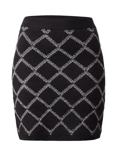 OBJECT Sukňa 'OBJPILUNA'  čierna / biela