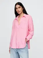 GAP Linen Oversize Shirt Big Shirt - Women's