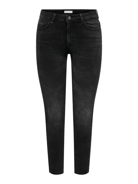 JDY Džínsy 'JDYFina'  čierny denim