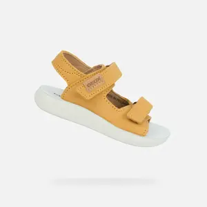 Chlapčenské sandále Geox Lightfloppy - žlté