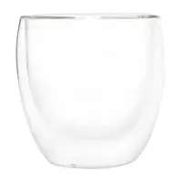 Sklenka BonBistro Dobble 250 ml průhledná barva