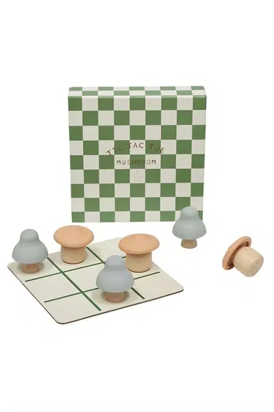 Hra pro děti OYOY Mushroom Tic Tac Toe více barev