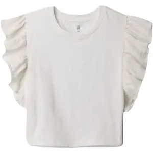 GAP BABY Dívčí top, bílá, velikost 5Y