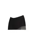 Bershka Sukňa  čierna