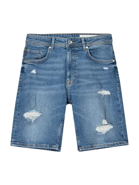 Bershka Džínsy  modrá denim