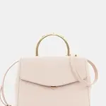 Kožená kabelka Furla růžová barva, WB01704.BX3913.0496S1007