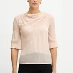 Halenka Pinko dámská, béžová barva, hladká, 104785 A2E9