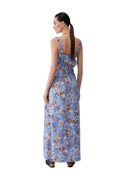 Liu Jo kvetinové šaty s ramienkami