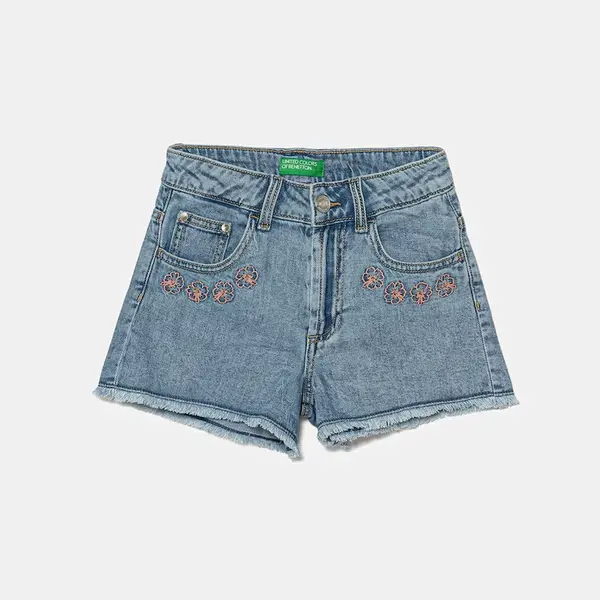 Dětské riflové kraťasy United Colors of Benetton