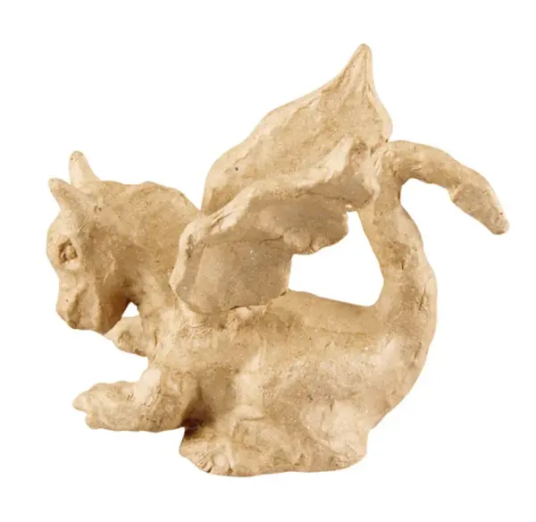 Drak z papírové hmoty malý