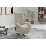 Sit & More RELAXAČNÍ KŘESLO, textil, pískové barvy