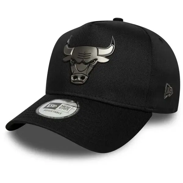 New Era CHICAGO BULLS NBA METALLIC Šiltovka, čierna, veľkosť UNI