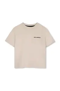 Dětské bavlněné tričko Karl Lagerfeld